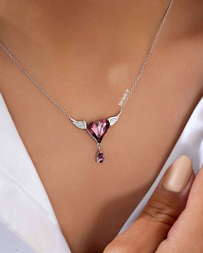 گردنبند قلب زنانه