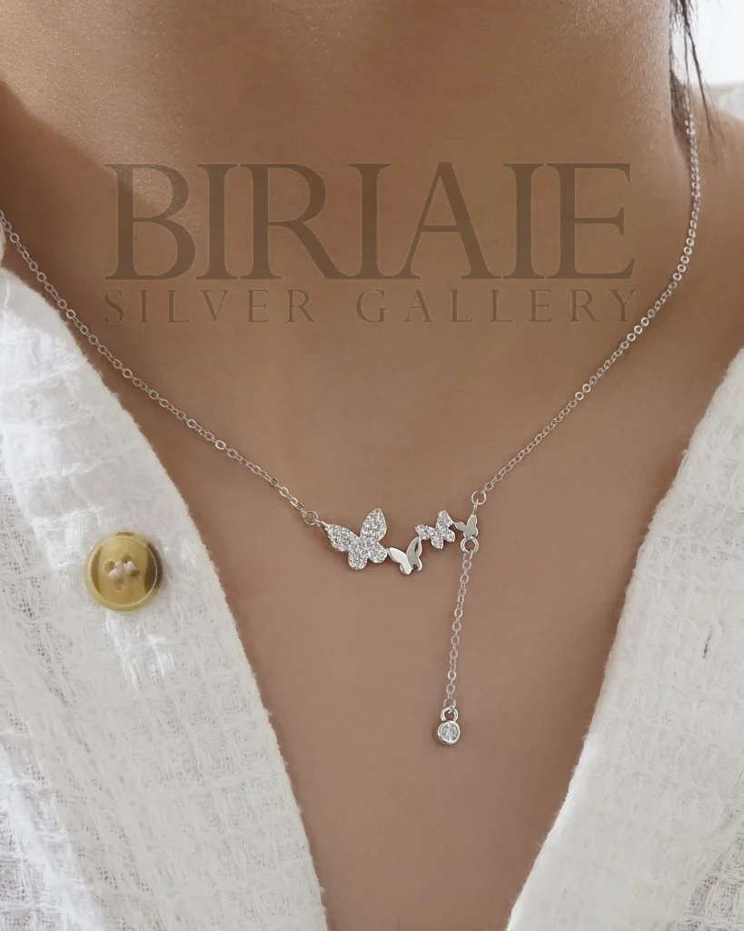 گردنبند دخترانه پروانه