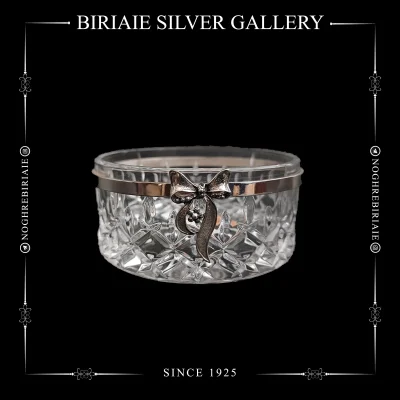 شکلات خوری پاپیون نقره