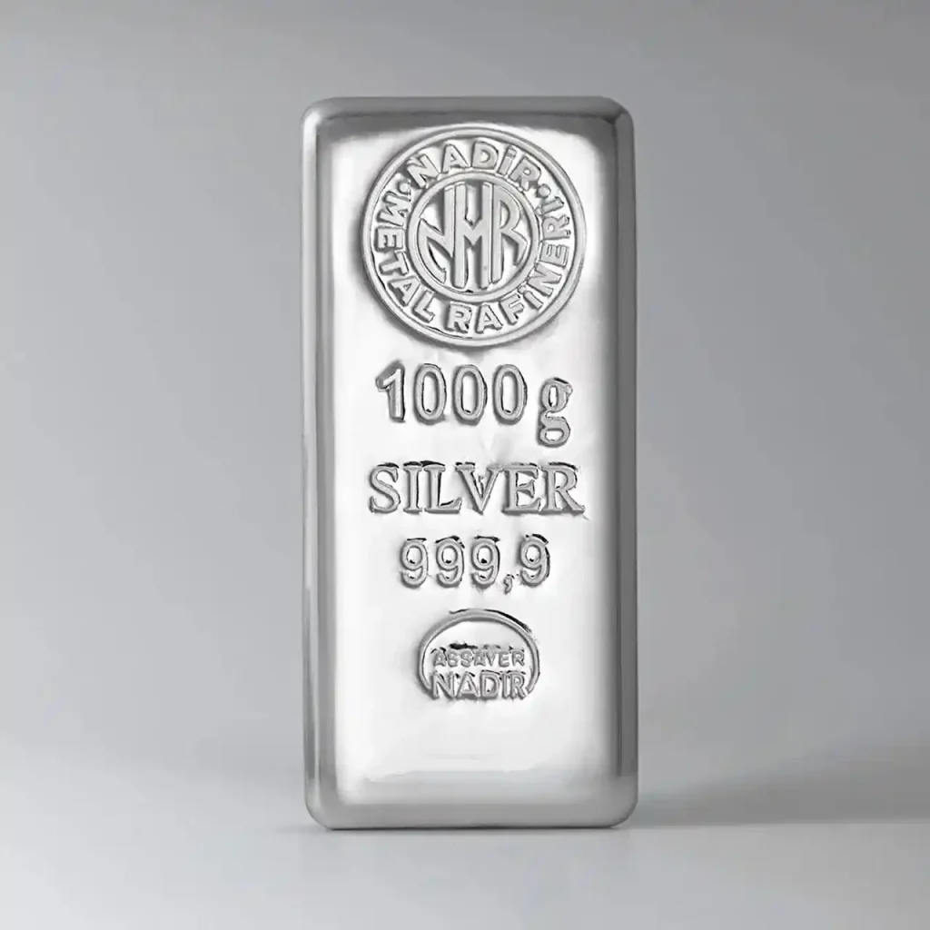 شمش نقره نادیر ترک