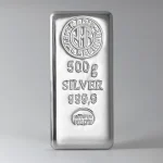 شمش نقره 500 گرمی نادیر