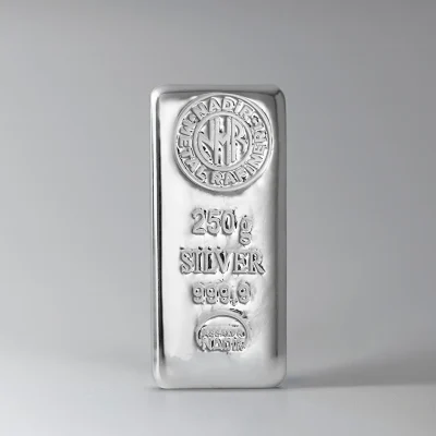 شمش نقره 250 گرمی