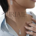 نیم ست نقره زنانه مسیکا