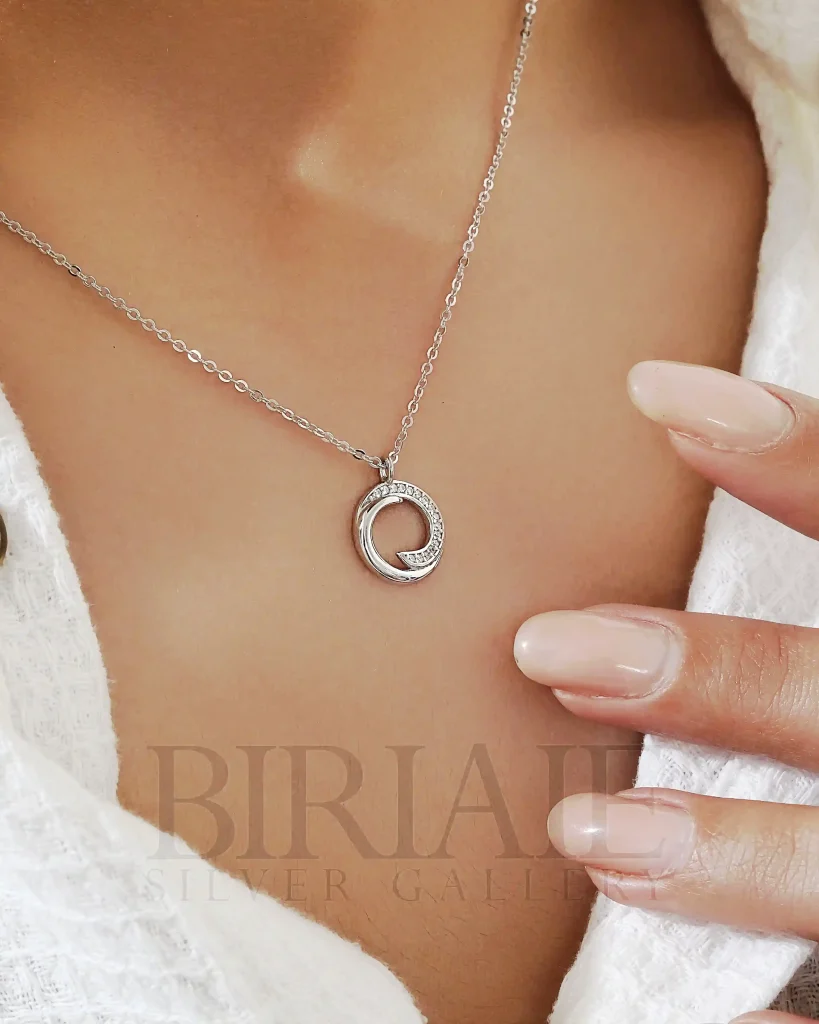 آویز نقره زنانه