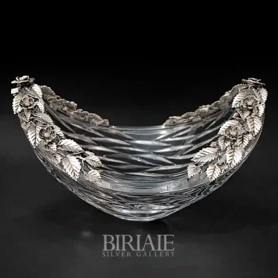 ظرف نقره کریستال روگاشکا